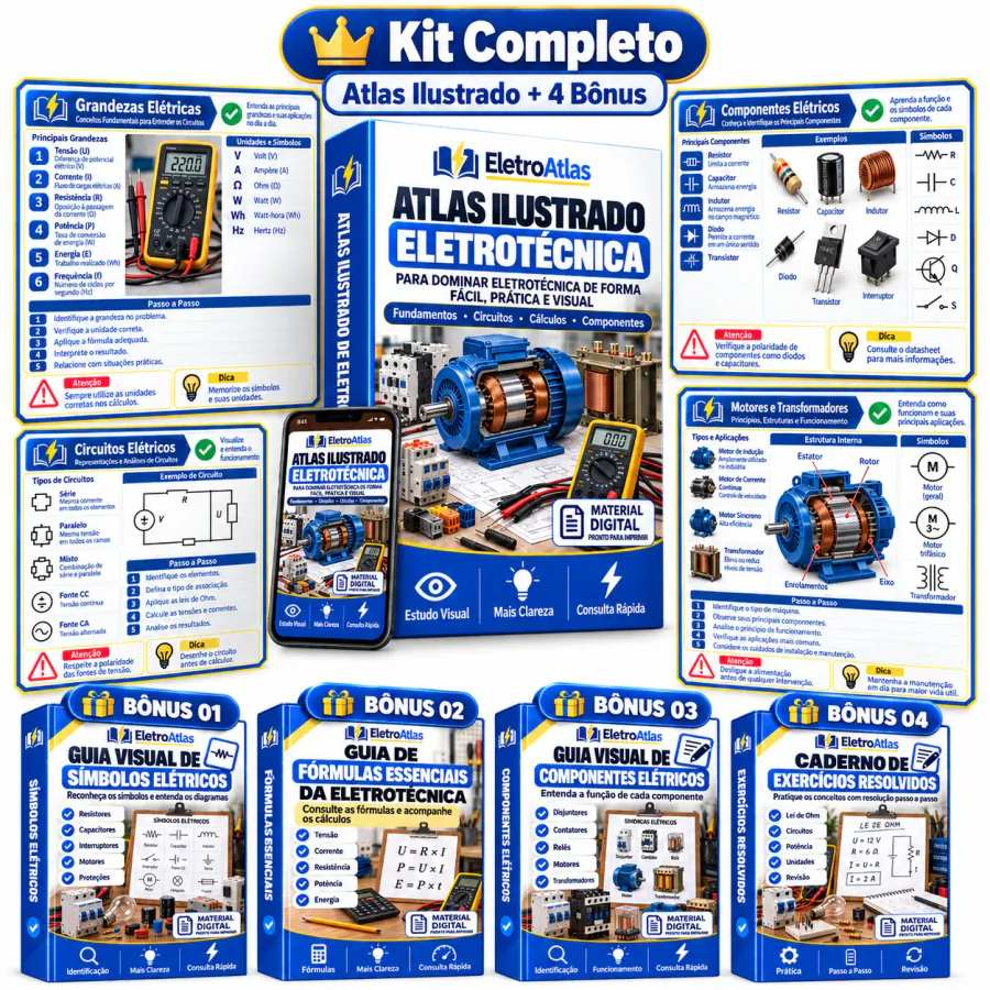 Mockup do Kit Completo EletroAtlas